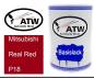 Preview: Mitsubishi, Real Red, P18: 500ml Lackdose, von ATW Autoteile West.